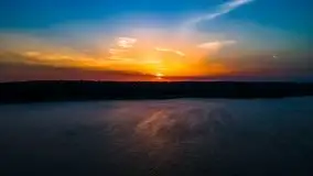 Październikowy wschód słońca nad jeziorem Kruklin - zdjęcie 12