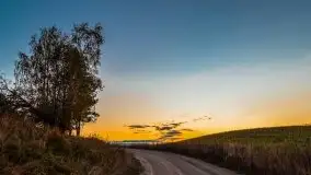 Wieczór i zachód słońca z mazurskiej drogi - zdjęcie 25