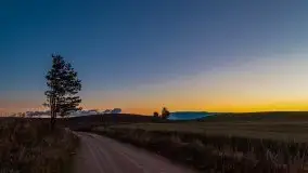 Wieczór i zachód słońca z mazurskiej drogi - zdjęcie 20