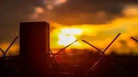 Zachód słońca nad mazurskimi polami, okolice wsi Sulimy - zdjęcie 18