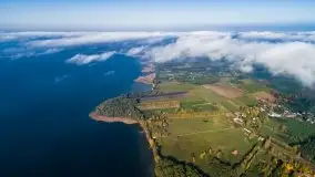 Mgła nad jeziorem Dargin i Nowym Harszem - zdjęcie 33