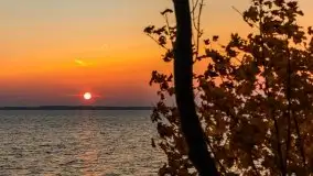 Zachód słońca, jezioro Dargin, przystań Melnik - zdjęcie 45