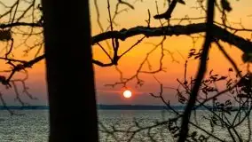 Zachód słońca, jezioro Dargin, przystań Melnik - zdjęcie 20