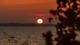 Zachód słońca, jezioro Dargin, przystań Melnik - zdjęcie 35