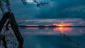 Ponury wieczór, z przesmykiem zachodu słońca - zdjęcie 6