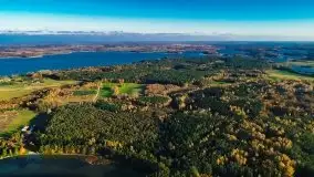 Jesienne jezioro Dobskie, Fuleda i wyspa Heleny, listopad 2020 - zdjęcie 16