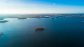 Jesienne jezioro Dobskie, Fuleda i wyspa Heleny, listopad 2020 - zdjęcie 15