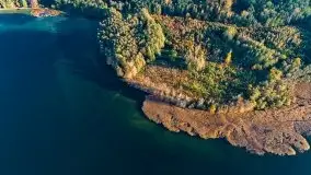 Jesienne jezioro Dobskie, Fuleda i wyspa Heleny, listopad 2020 - zdjęcie 7