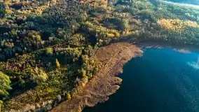 Jesienne jezioro Dobskie, Fuleda i wyspa Heleny, listopad 2020 - zdjęcie 13