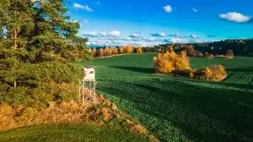 Mazurska jesień z lotu mewy, listopad 2020 r. - zdjęcie 56