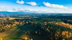 Mazurska jesień z lotu mewy, listopad 2020 r. - zdjęcie 52