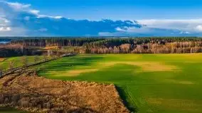 Jesień z lotu ptaka przy jeziorze Tałtowisko i kanale Grunwaldzkim - zdjęcie 37