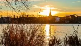 Grudniowy zachód słońca w Kętrzynie, 2020 - zdjęcie 43