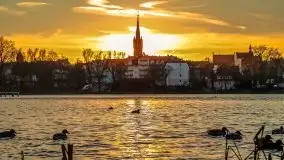 Grudniowy zachód słońca w Kętrzynie, 2020 - zdjęcie 11