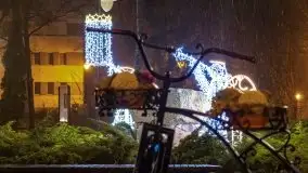 Nocne i mocno świąteczne Węgorzewo, grudzień 2020 r. - zdjęcie 12