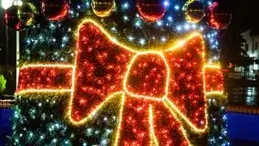 Nocne i mocno świąteczne Węgorzewo, grudzień 2020 r. - zdjęcie 28