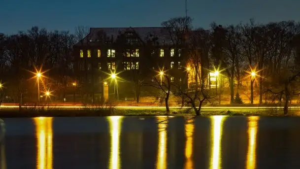 Nocny i świąteczny Kętrzyn, grudzień 2020 r. - zdjęcie 2