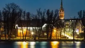 Nocny i świąteczny Kętrzyn, grudzień 2020 r. - zdjęcie 5