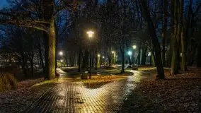 Nocny i świąteczny Kętrzyn, grudzień 2020 r. - zdjęcie 15