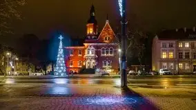Nocny i świąteczny Kętrzyn, grudzień 2020 r. - zdjęcie 32