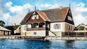 Przedwojenne pokolorowane zdjęcia Mikołajek (Nikolaiken) - zdjęcie 26