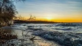 Wschód słońca nad jeziorem Gołdopiwo - zdjęcie 30