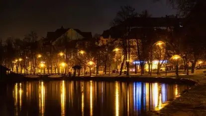 Zdjęcia nocne Ełku