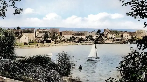 Przedwojenne pokolorowane zdjęcia Rynu (Rhein) - zdjęcie 1