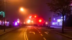 Mglista noc Sylwestrowa w Giżycku - zdjęcie 8