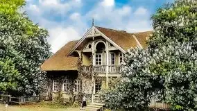 Przedwojenne pokolorowane zdjęcia Sztynortu (Steinort) - zdjęcie 4