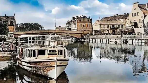 Przedwojenne kolorowe zdjęcia Pisza (Johannisburg) - zdjęcie 2