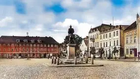 Przedwojenne kolorowe zdjęcia Pisza (Johannisburg) - zdjęcie 1