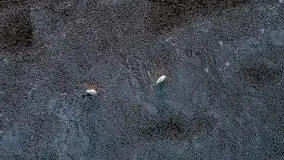 Zimowy wschód słońca nad jeziorem Dargin i... -27 stopni - zdjęcie 14