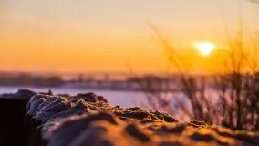 Zachód słońca nad jeziorem Święcajty, Cmentarz wojenny Jagerhohe - zdjęcie 7