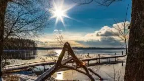 Zimowy Dargin i port Nowy Harsz - zdjęcie 29