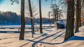 Stanica Wodna Stranda w zimowej scenerii - zdjęcie 58