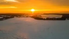 Wschód słońca w okolicach Sztynortu, zima 2021 - zdjęcie 32