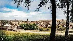 Przedwojenne pokolorowane zdjęcia Mrągowa (Sensburg) - zdjęcie 1