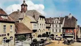 Przedwojenne pokolorowane zdjęcia Mrągowa (Sensburg) - zdjęcie 53