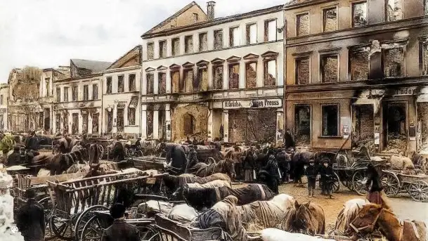 Przedwojenne pokolorowane zdjęcia Szczytna (Ortelsburg) - zdjęcie 10
