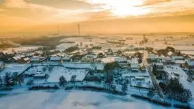 Zimowe Wydminy przed zachodem słońca, styczeń 2021 r. - zdjęcie 11