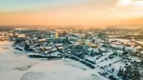 Zimowe Wydminy przed zachodem słońca, styczeń 2021 r. - zdjęcie 19