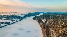 Zimowe Wydminy przed zachodem słońca, styczeń 2021 r. - zdjęcie 26