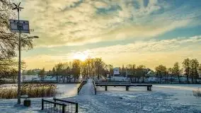 Zimowe Wydminy przed zachodem słońca, styczeń 2021 r. - zdjęcie 9