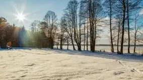 Kolejna dawka pięknej, mazurskiej zimy przy jez. Dargin - zdjęcie 40