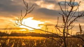 Zachód słońca w okolicach zimowych Kruklanek - zdjęcie 36