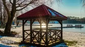 Port Ognisty Ptak w zimowej scenerii, 01.2021 r. - zdjęcie 33