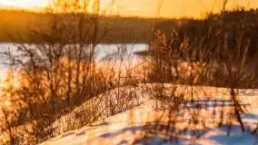 Zachód słońca w okolicach Starych Juch, 02.2021 - zdjęcie 4