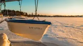 Zimowe Mikołajki skąpane w zachodzącym słońcu, 02.2021 - zdjęcie 22