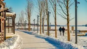 Mikołajki w zimowej scenerii, luty 2021 r. - zdjęcie 84